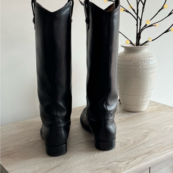 Frye Melissa Buckle Boot Extended Calf - Picture 3 of 10